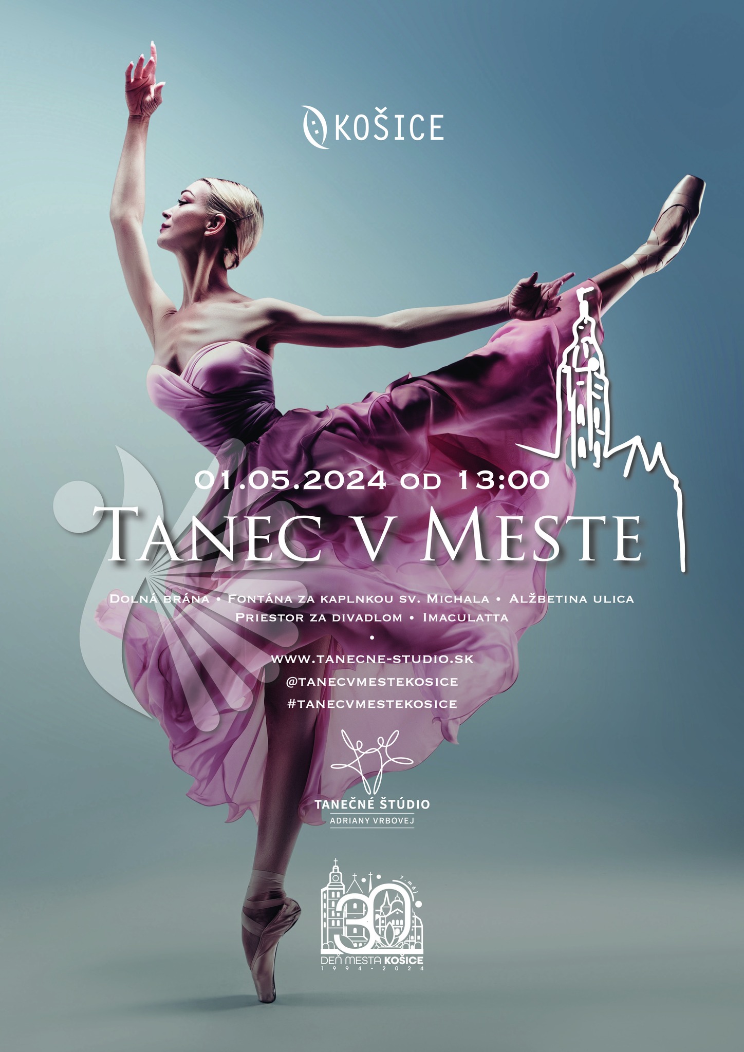 Tanec v meste 1. máj 🍀 Tréningy