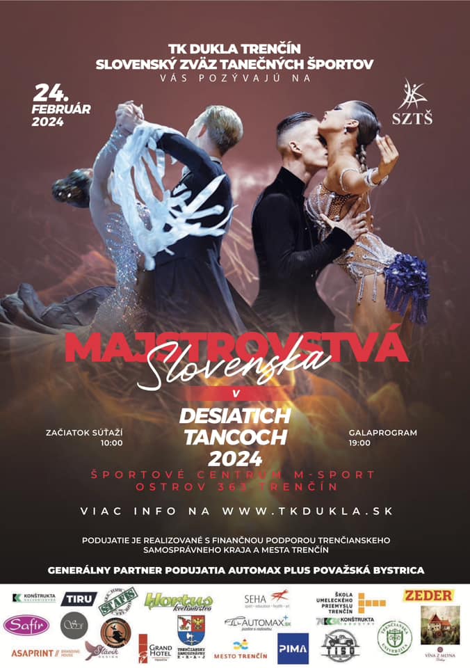 Majstrovstvá Slovenska v 10-tich tancoch